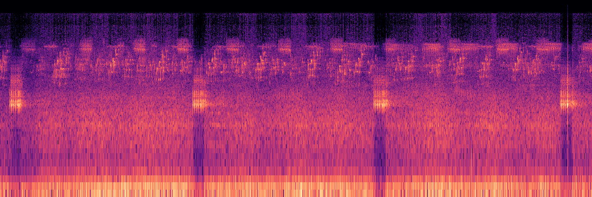 Spectrogram: American Three-Toed Woodpecker Drumming With Swainson's Thrush and Dark-Eyed Junco